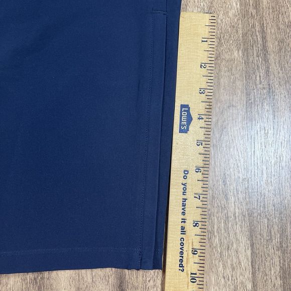 New Asics Calvary Warriors Woven Track Bottom With Pockets Men's Large Navy - Picture 14 of 16